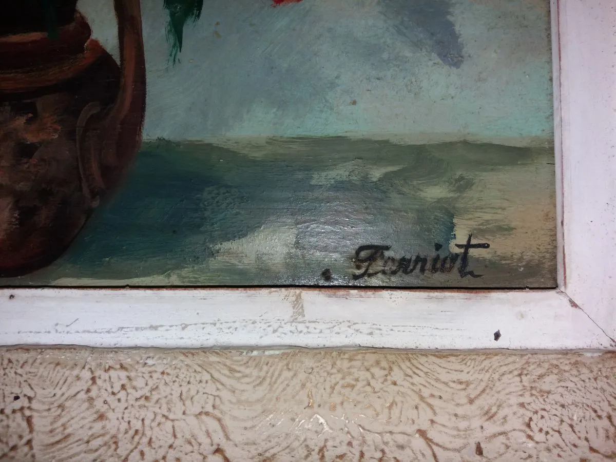 Ancien tableau signé Ferriot