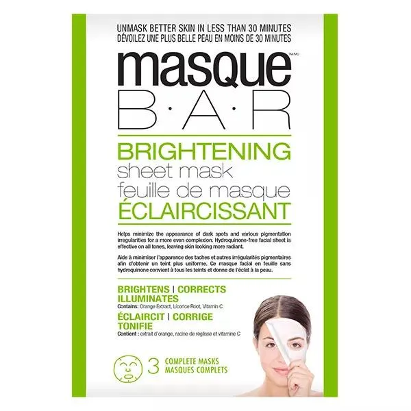 B.A.R. Masque Eclaircissant 3 unités 
