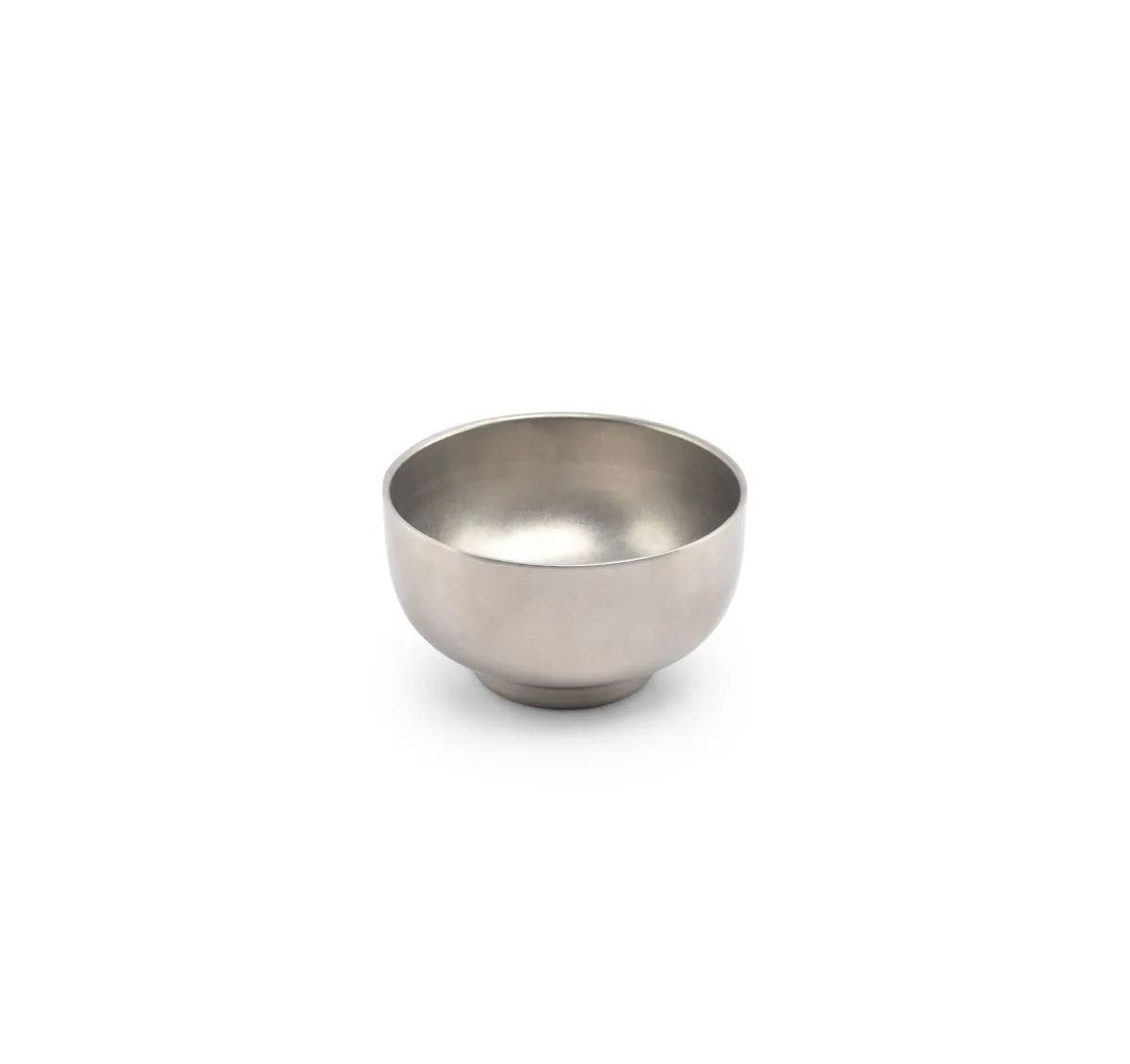 Bol double paroi vintage HOST Ø130xh75mm Inox Argent