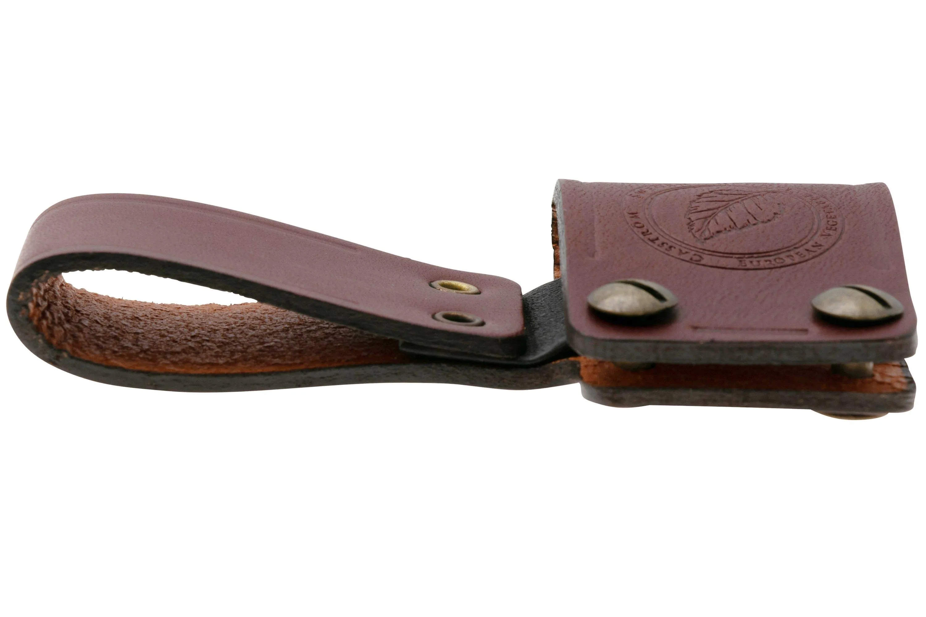 Casström Belt Hanger 13058 Cognac Short, passant de ceinture pour étuis en kydex