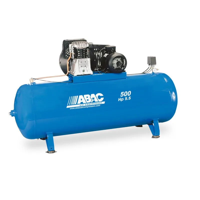 Compresseur d'air à piston 500L 5.5 Cv 11 Bar ABAC 4116000246