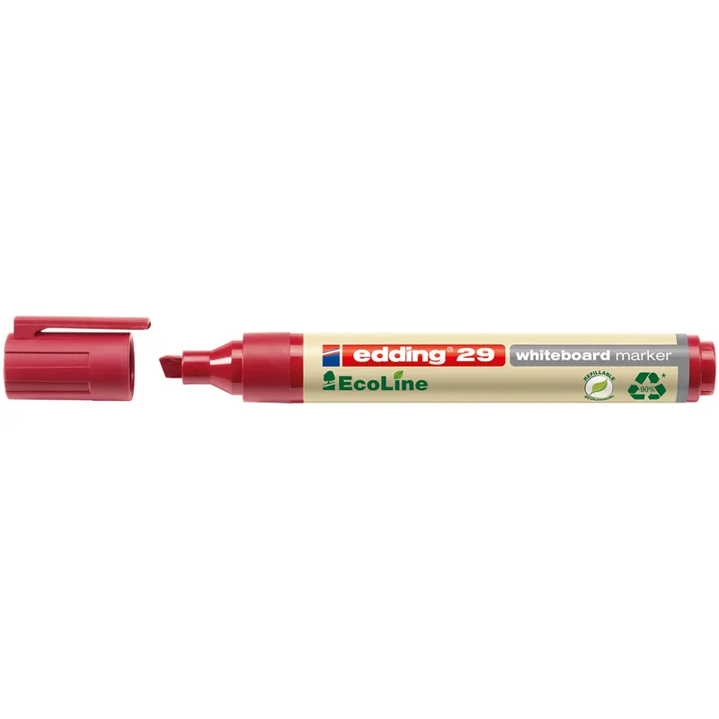 Edding marqueur pour tableau blanc 29 EcoLine, rouge