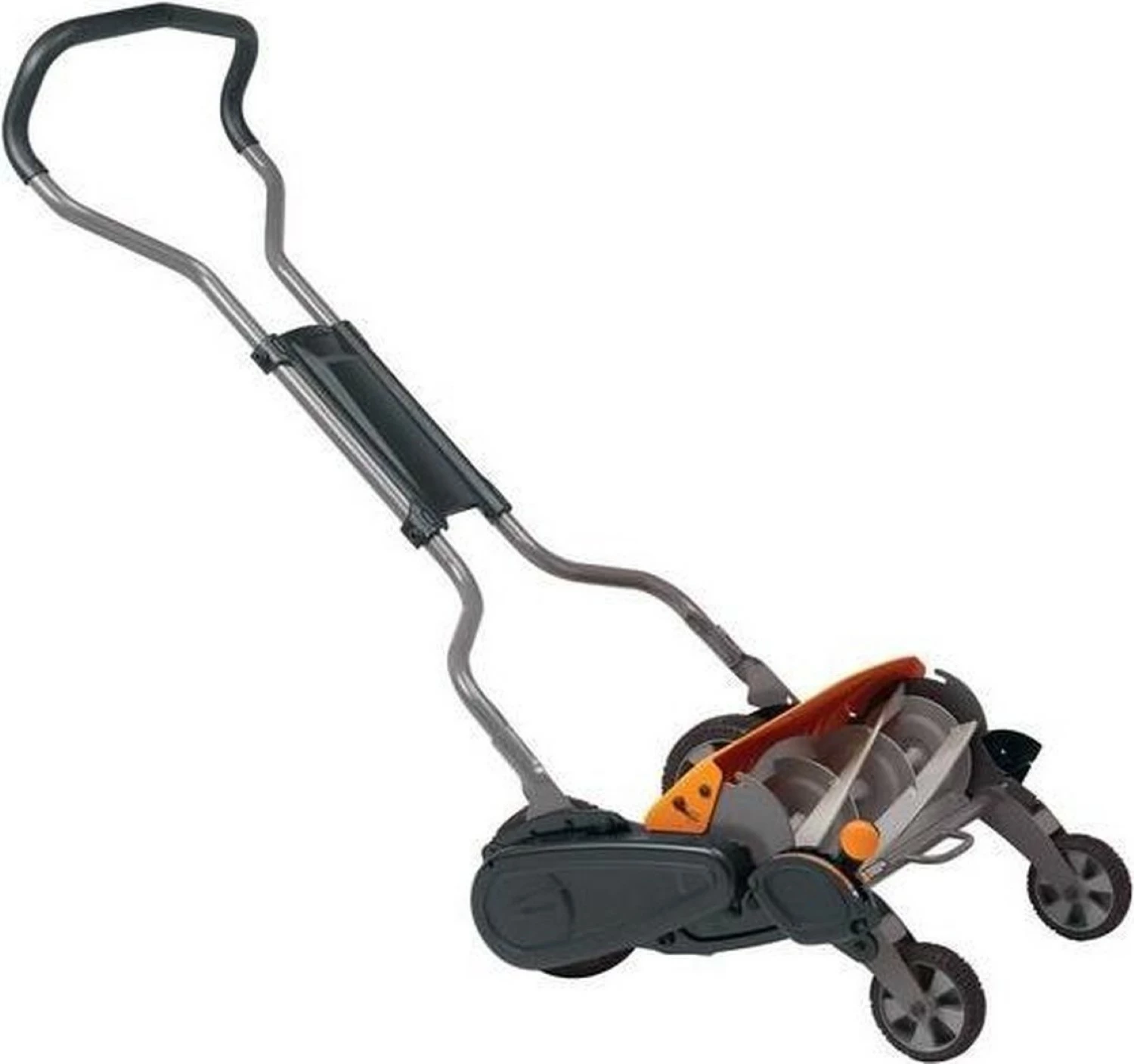 Fiskars StaySharp Max - Tondeuse à gazon - incl. bac de ramassage - 46cm