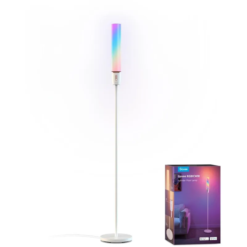 Govee Lampadaire Cylinder, blanc