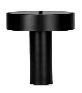 Lampe à poser vintage métal noir - 30x33cm