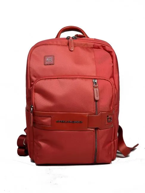 Piquadro Sac À Dos Tokyo, Support Pc 14 " Rouge - Achetez À Prix Outlet!