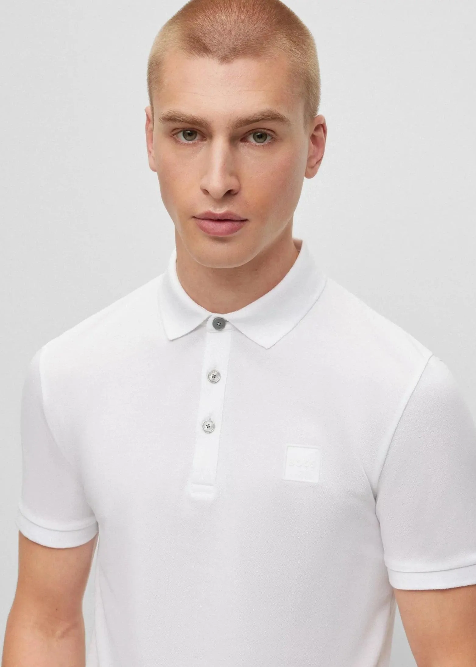 Polo BOSS blanc