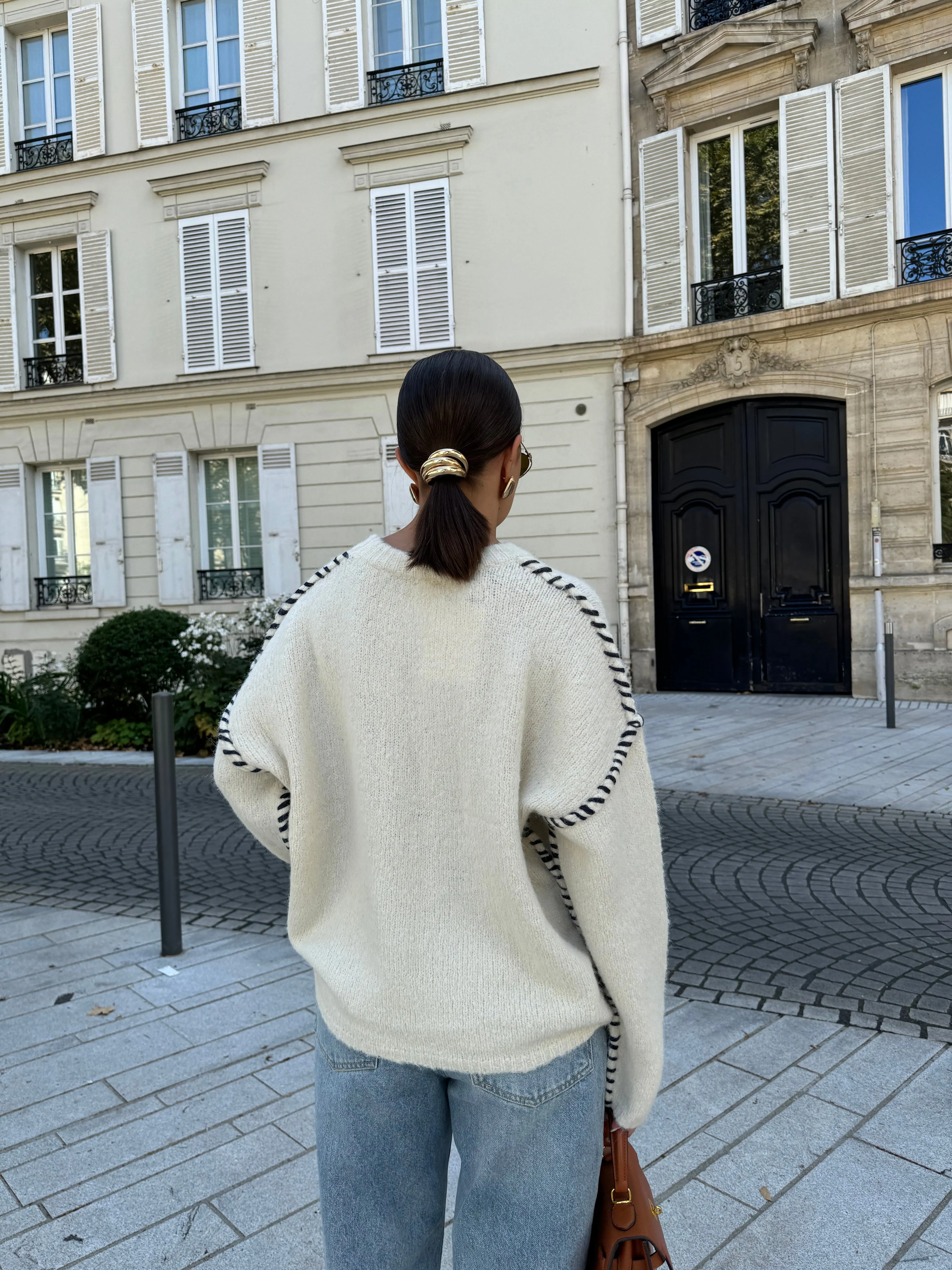 Pull KLANA blanc  (2632)