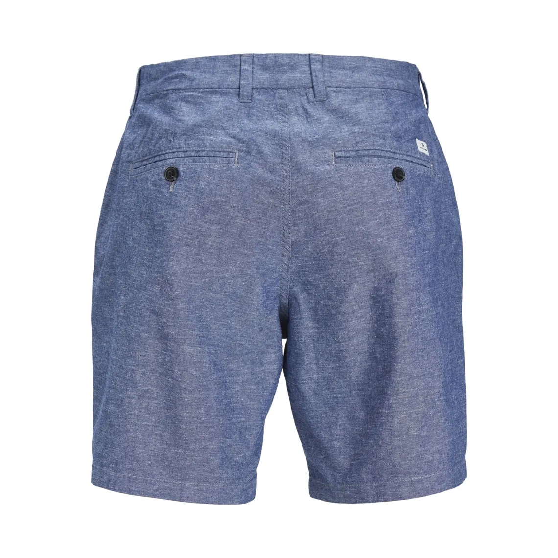 Short coupe classique homme bleu denim en coton | 3 Suisses