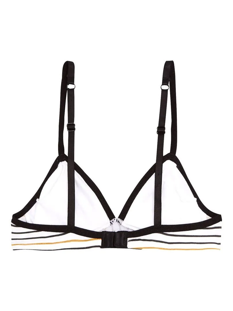 Soutien-gorge souple avec mousse amovible Prague - Blanc