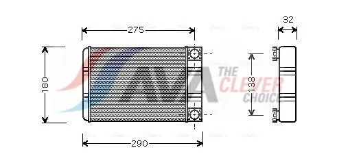Système de chauffage AVA COOLING MSA6312 