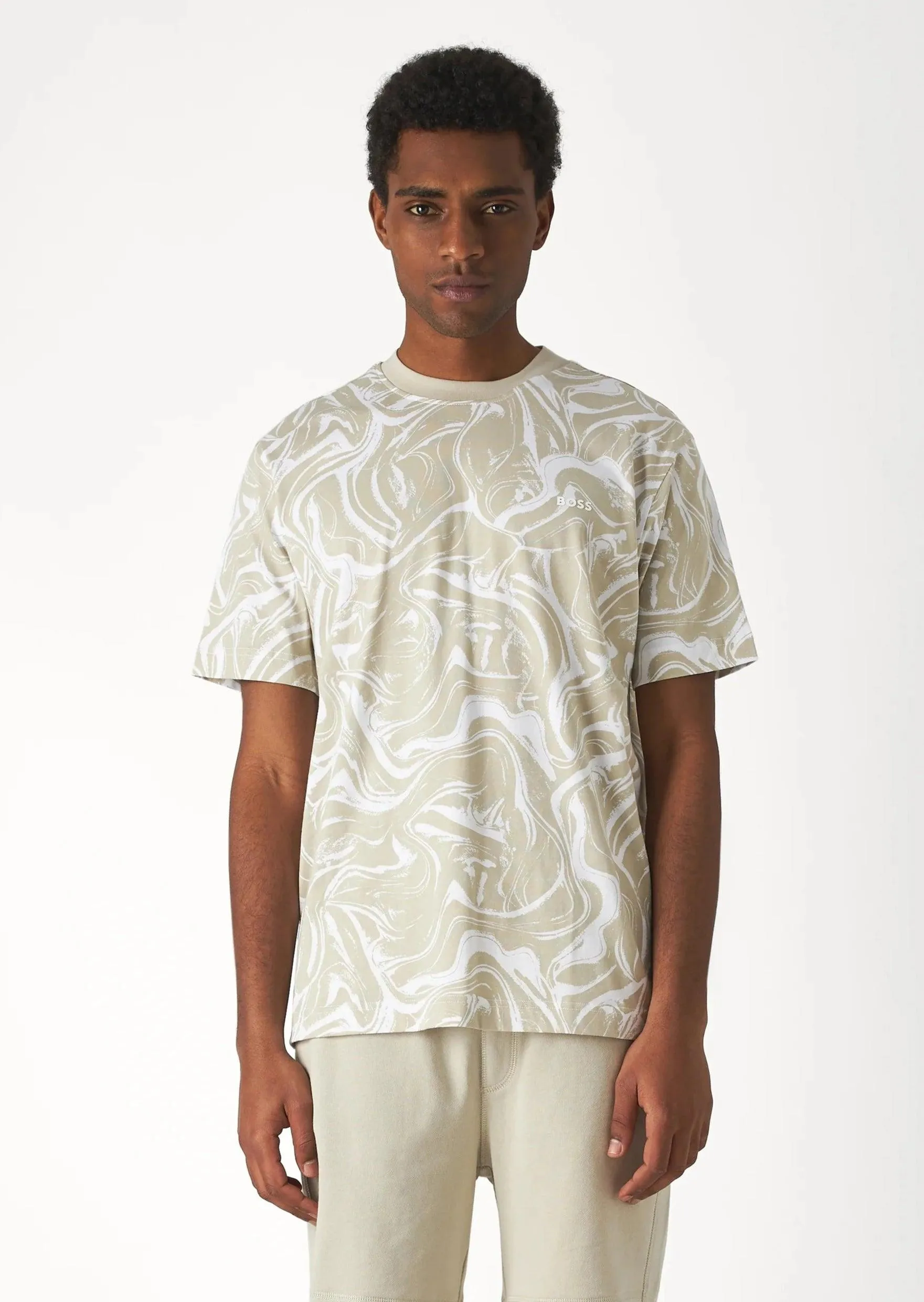 T-Shirt BOSS blanc