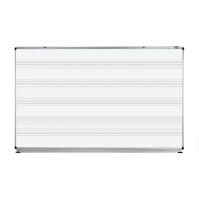 Tableau blanc a portees musicales 120x200cm