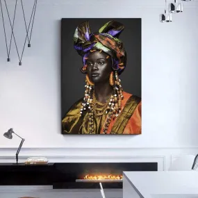 Tableau Femme Africaine